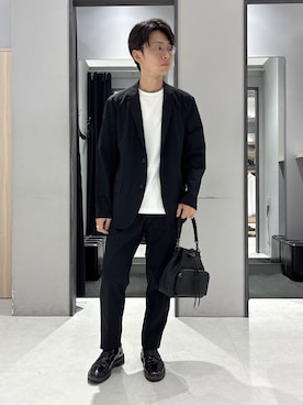 「TAKEO KIKUCHI（タケオキクチ）のアイテム」を使った、わいずみさん（メンズ・167cm）の秋コーディネート