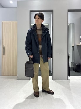 わいずみさん（メンズ・167cm）の冬コーディネート