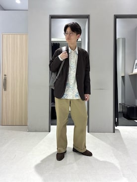 わいずみさん(メンズ・167cm)の春コーディネート