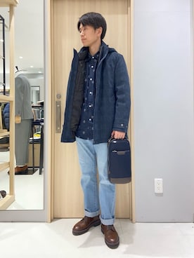 わいずみさん(メンズ・167cm)の冬コーディネート