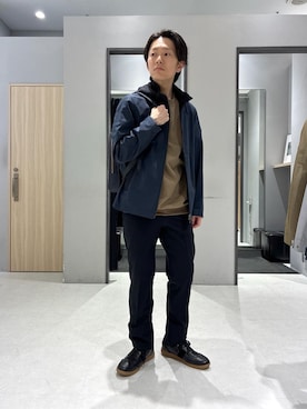 「TAKEO KIKUCHI（タケオキクチ）のアイテム」を使った、わいずみさん（メンズ・167cm）の春コーディネート