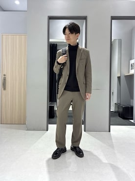わいずみさん(メンズ・167cm)の冬コーディネート