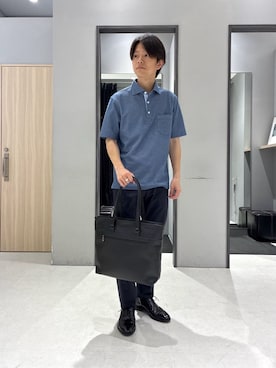 「アイテム（その他アンダーウェア/インナー、ベージュ系）」を使った、わいずみさん（メンズ・167cm）の春コーディネート
