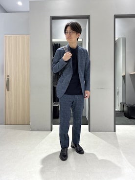 「アイテム（アンサンブル）」を使った、わいずみさん（メンズ・167cm）の春コーディネート