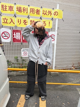 溝垣櫂翔さん(メンズ・172cm)の秋コーディネート