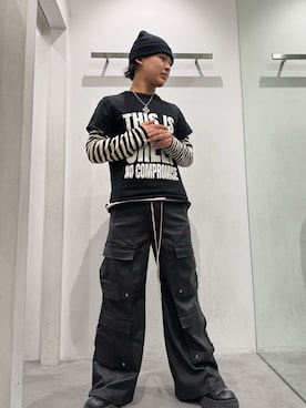 「Danke schon」｜金子匠輝さん（メンズ・171cm）の春コーディネート