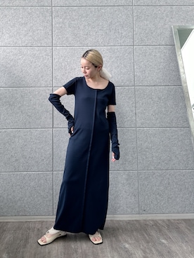 「CODE A（コードエー）のアイテム（ワンピース/ドレス）」を使った、sakkohさん（レディース・158cm）の春コーディネート