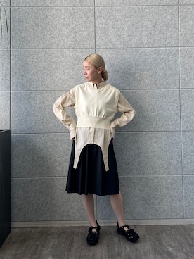 「CODE A（コードエー）のアイテム（トップス）」を使った、sakkohさん（レディース・158cm）の夏コーディネート