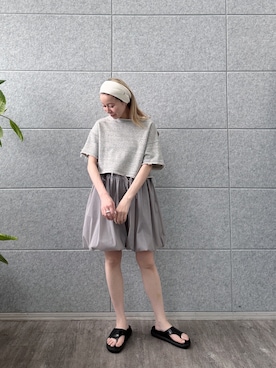 「CODE A（コードエー）のアイテム」を使った、sakkohさん（レディース・158cm）の春コーディネート