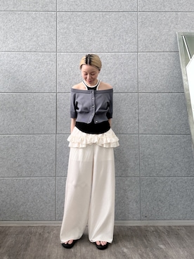 「CODE A（コードエー）のアイテム」を使った、sakkohさん（レディース・158cm）の春コーディネート
