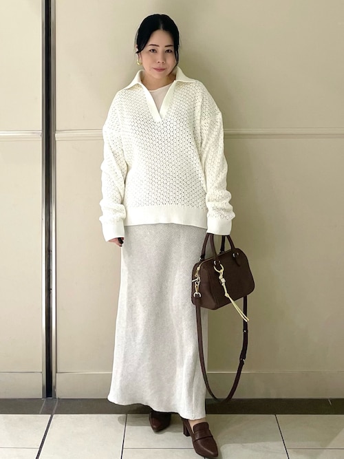 スキッパーニット