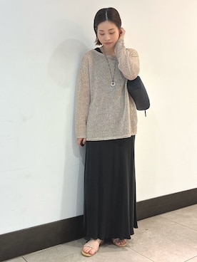 「NOLLEY’S（ノーリーズ）のアイテム（アクセサリー）」を使った、nol yamaさん（レディース・160cm）の夏コーディネート