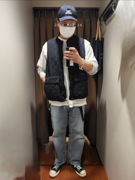 「WTAPS（ダブルタップス）のアイテム」を使った、taka1010🌈さん（メンズ・182cm）の春コーディネート