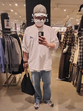 「Ron Herman（ロン ハーマン）のアイテム」を使った、taka1010🌈さん（メンズ・182cm）の春コーディネート