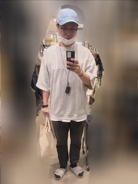 「Ron Herman（ロン ハーマン）のアイテム（帽子）」を使った、taka1010🌈さん（メンズ・182cm）の秋コーディネート