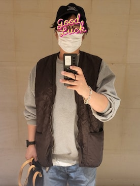 「WTAPS（ダブルタップス）のアイテム」を使った、taka1010🌈さん（メンズ・182cm）の春コーディネート