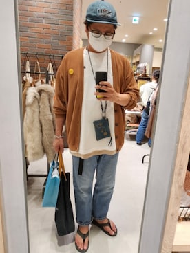 「Levi's（リーバイス）のアイテム」を使った、taka1010🌈さん（メンズ・182cm）の秋コーディネート
