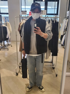 「CONVERSE ALL STAR（コンバースオールスター）のアイテム」を使った、taka1010🌈さん（メンズ・182cm）の春コーディネート