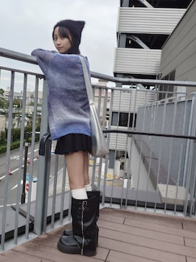 「アイテム（スニーカー）」を使った、katy!!さん（キッズ・158cm）の秋コーディネート