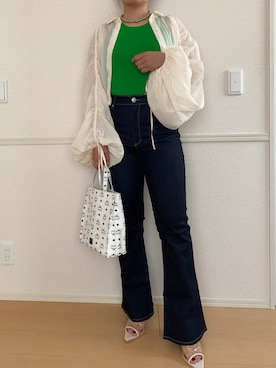 「MCM（エムシーエム）のアイテム」を使った、@konon_0101さん（レディース・159cm）の春コーディネート