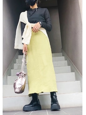 プチプラ★くまさんさん（レディース・150cm）の秋コーディネート