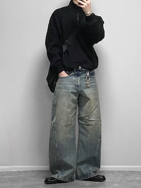 「HARUTA（ハルタ）のアイテム」を使った、gakuさん（メンズ・173cm）の冬コーディネート