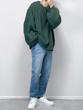 「UNIQLO（ユニクロ）のアイテム（レッグウェア）」を使った、gakuさん（メンズ・173cm）の冬コーディネート