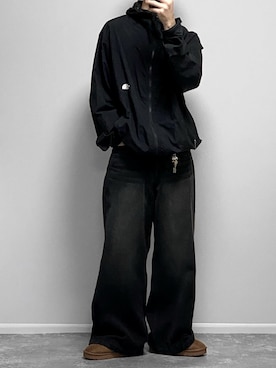 「アイテム（アンダーウェア）」を使った、gakuさん（メンズ・173cm）の秋コーディネート
