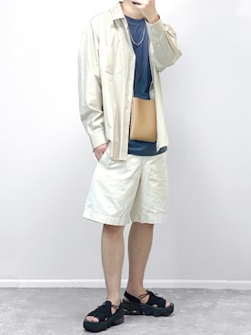 「COOLなこのコが仲間入り」｜gakuさん（メンズ・173cm）の夏コーディネート