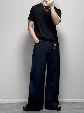 「アイテム（財布/小物）」を使った、gakuさん（メンズ・173cm）の夏コーディネート