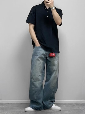 「212 KITCHEN STORE(トゥワントゥキッチンストア)のアイテム」を使った、gakuさん(メンズ・173cm)の夏コーディネート