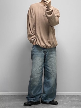 「HARUTA（ハルタ）のHARUTA　ハルタ　人工ローファー　3E　6550（ローファー）」を使った、gakuさん（メンズ・173cm）の秋コーディネート