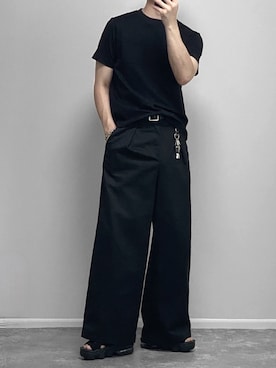 「アイテム（アンダーウェア）」を使った、gakuさん（メンズ・173cm）の夏コーディネート