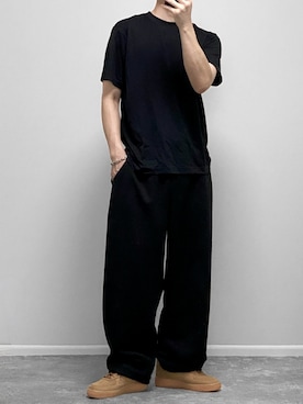 「アイテム（アンダーウェア）」を使った、gakuさん（メンズ・173cm）の夏コーディネート