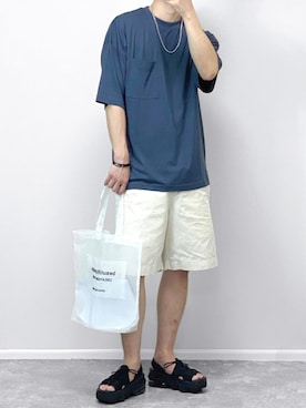 「COOLなこのコが仲間入り」｜gakuさん（メンズ・173cm）の夏コーディネート