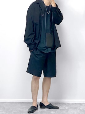 「MAISON KITSUNE」｜「アイテム（その他）」を使った、gakuさん（メンズ・173cm）の秋コーディネート