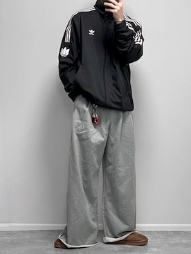 「アイテム（アンダーウェア）」を使った、gakuさん（メンズ・173cm）の秋コーディネート