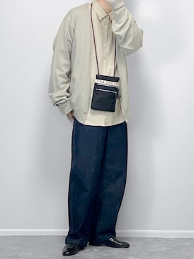 「ごきげんウィーク」｜「アイテム（スリッポン）」を使った、gakuさん（メンズ・173cm）の春コーディネート