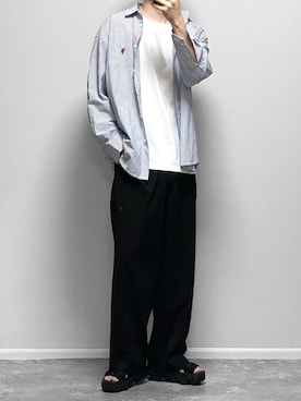 「ADRER（アドラー）のアイテム」を使った、gakuさん（骨格ウェーブ・メンズ・173cm）の春コーディネート