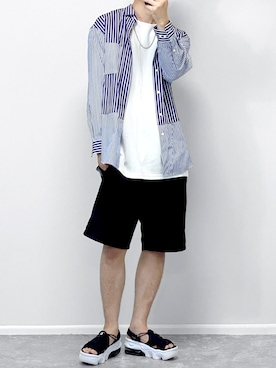 gakuさん（メンズ・173cm）の夏コーディネート