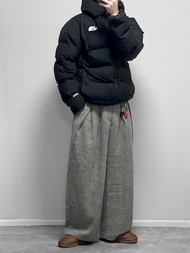 「アイテム（アンダーウェア）」を使った、gakuさん（メンズ・173cm）の冬コーディネート