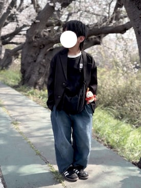 gakuさん（メンズ・127cm）の春コーディネート