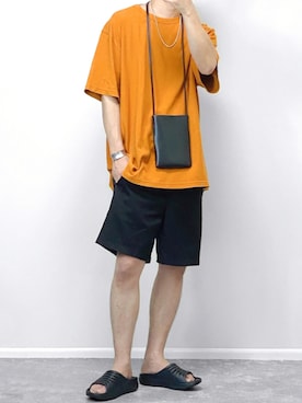 「UNIQLO感謝祭」｜gakuさん（メンズ・173cm）の夏コーディネート