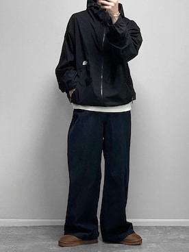 「アイテム（アンダーウェア）」を使った、gakuさん（メンズ・173cm）の秋コーディネート