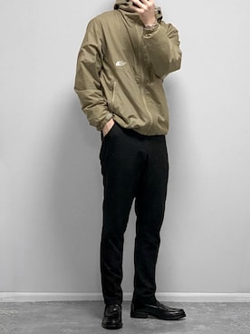 「アイテム（アンダーウェア）」を使った、gakuさん（メンズ・173cm）の冬コーディネート