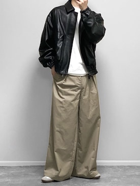 「アイテム（その他）」を使った、gakuさん（メンズ・173cm）の秋コーディネート