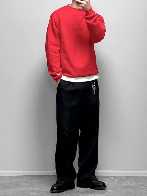 gaku����̃X�E�F�b�g�uChampion PULLOVER �I�[�o�[�T�C�Y �v���I�[�o�[ �N���[�l�b�N �X�E�F�b�g/�`�����s�I���iChampion�b�`�����s�I���j�v���g�����R�[�f�B�l�[�g