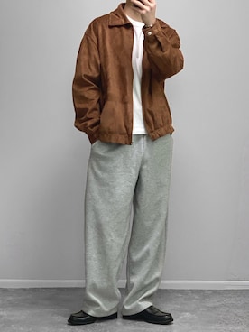 「アイテム（アンダーウェア）」を使った、gakuさん（メンズ・173cm）の春コーディネート