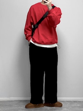 「アイテム（その他）」を使った、gakuさん（メンズ・173cm）の冬コーディネート