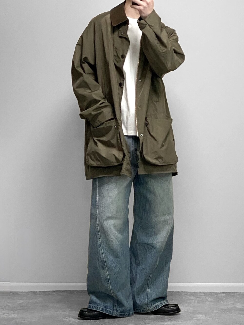 Barbour（バブアー）の「Barbour | 〈別注〉BEAUFORT ミドルコート MEN